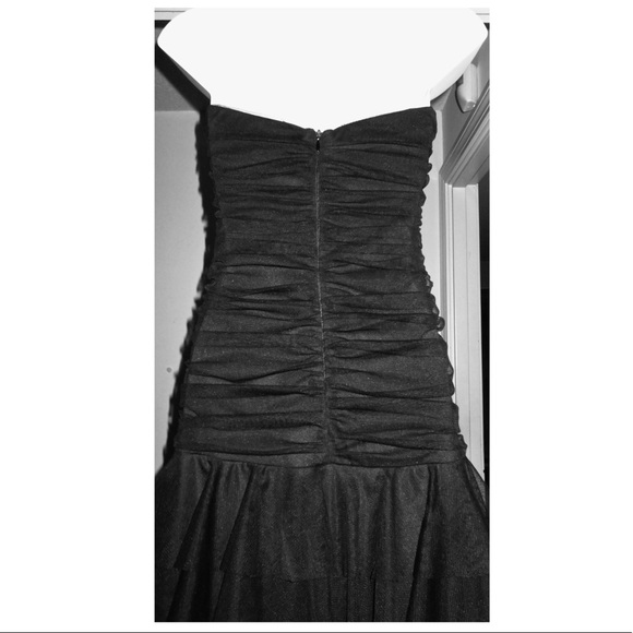 BLACK B. DARLIN RUFFLE TULLE DRESS - Picture 12 of 16